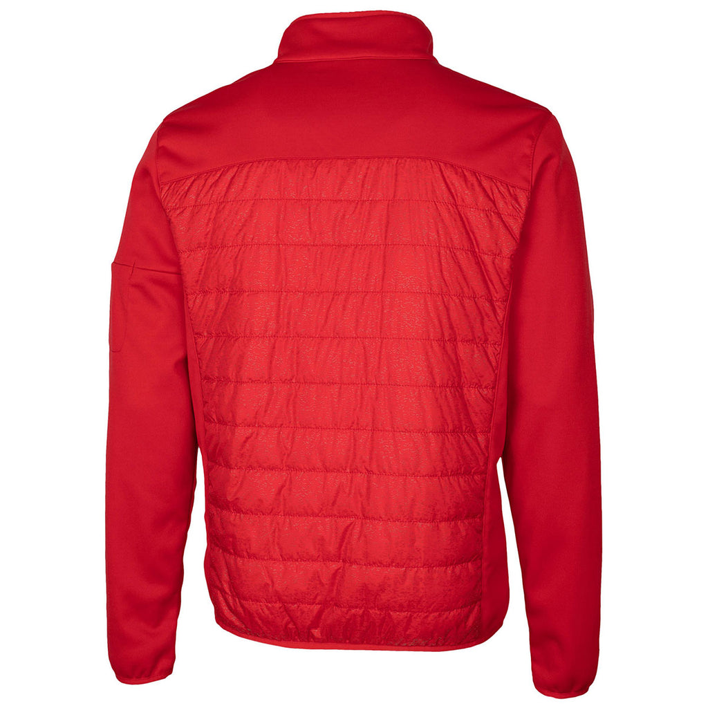 Clique Men's Red Fiery Hybrid Jacket