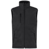 Clique Men's Black Equinox Insulated Softshell Vest