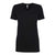 Next Level Women's Black Ideal V-Neck Tee