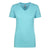 Next Level Women's Tahiti Blue Ideal V-Neck Tee