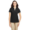 Nautica Women's Black Deck Polo