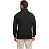 Nautica Men's Black Anchor Quarter-Zip Pullover