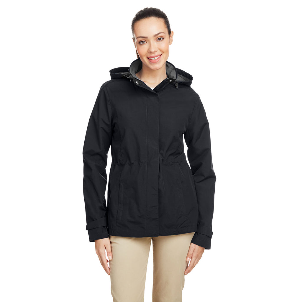 Nautica Women's Black Voyage Raincoat