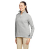 Nautica Women's Oxford Anchor Quarter-Zip Pullover