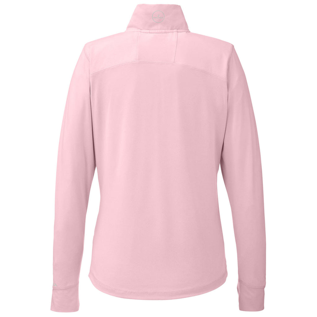 Nautica Women's Sunset Pink Saltwater Quarter-Zip Pullover