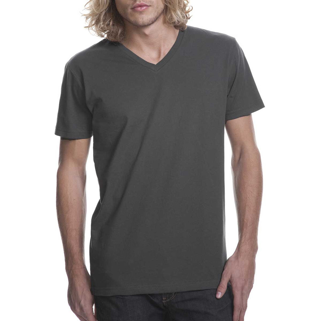 Next Level Men's Heavy Metal Premium Fitted Short-Sleeve V-Neck Tee