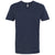 Next Level Men's Midnight Navy Premium Fitted Short-Sleeve V-Neck Tee