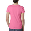 Next Level Women's Hot Pink Boyfriend Tee