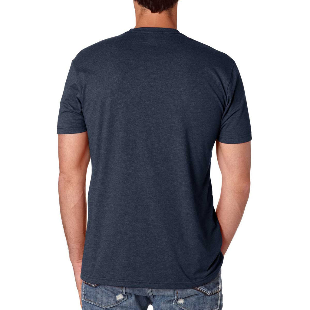 Next Level Men's Midnight Navy Premium Fitted CVC Crew Tee