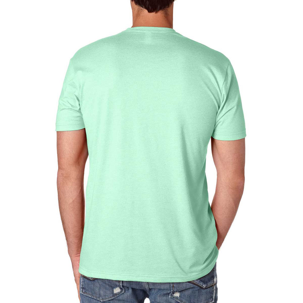 Next Level Men's Mint Premium Fitted CVC Crew Tee