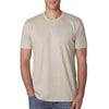 Next Level Men's Sand Premium Fitted CVC Crew Tee