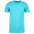 Next Level Men's Tahiti Blue Premium Fitted CVC Crew Tee