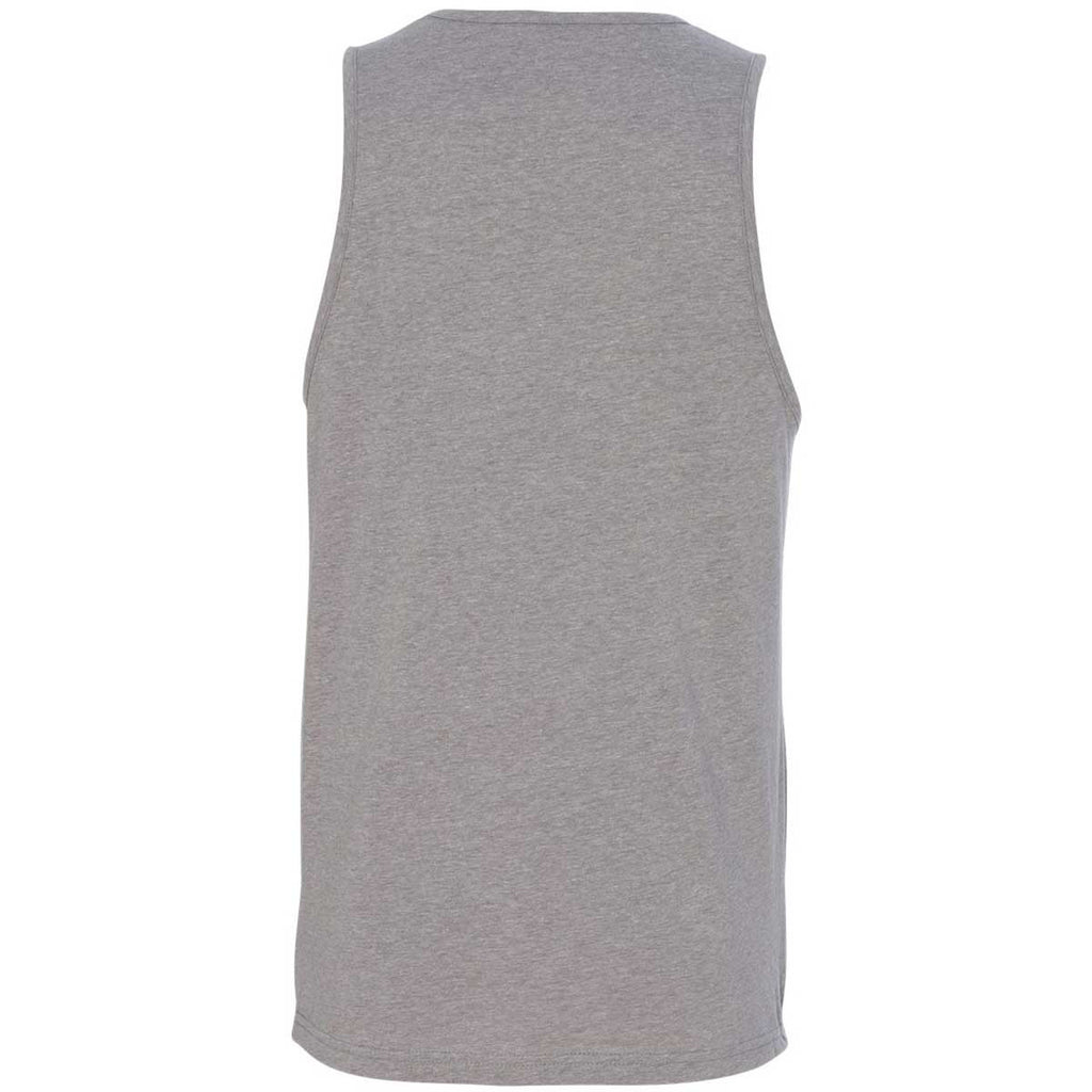 Next Level Men's Dark Heather Grey Premium Fitted CVC Tank