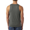 Next Level Men's Dark Heather Grey Premium Fitted CVC Tank