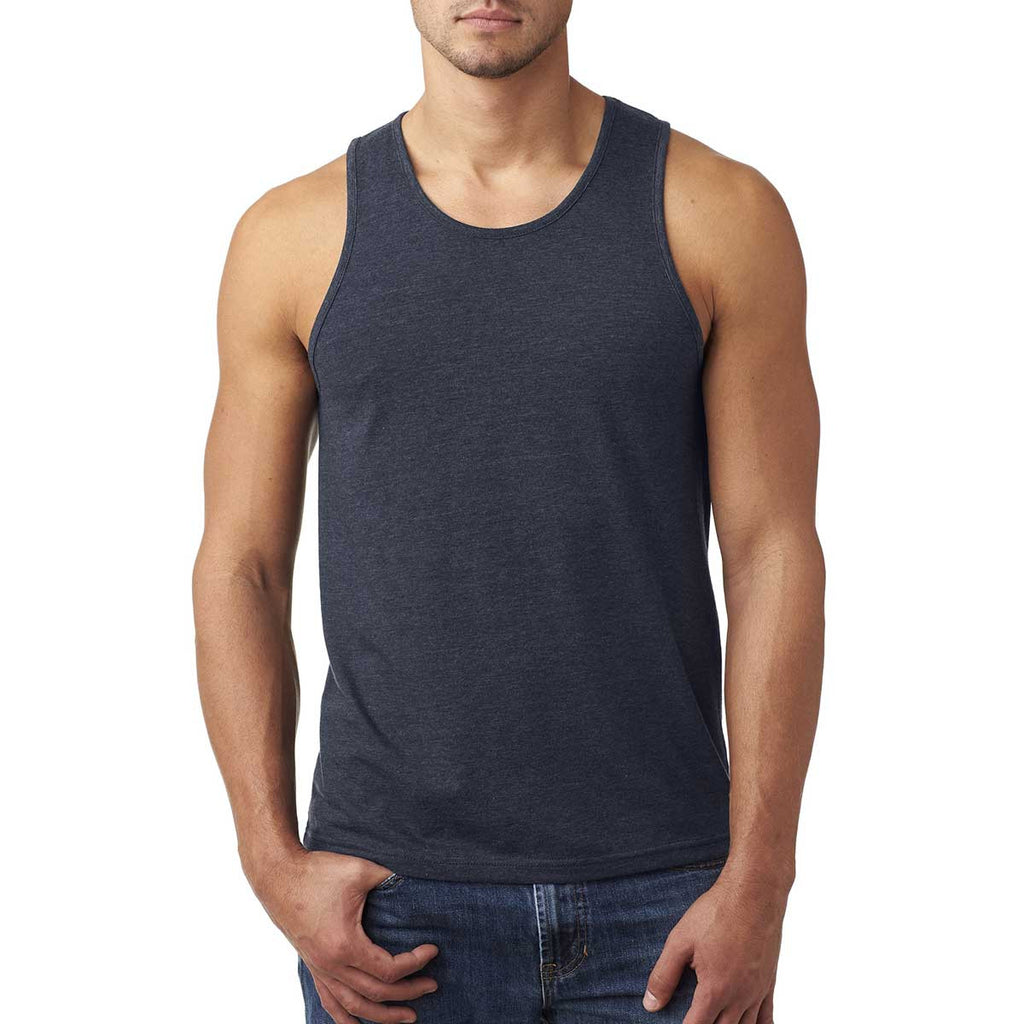 Next Level Men's Midnight Navy Premium Fitted CVC Tank