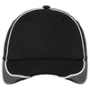 New Era Black/Graphite/White Hex Mesh Cap