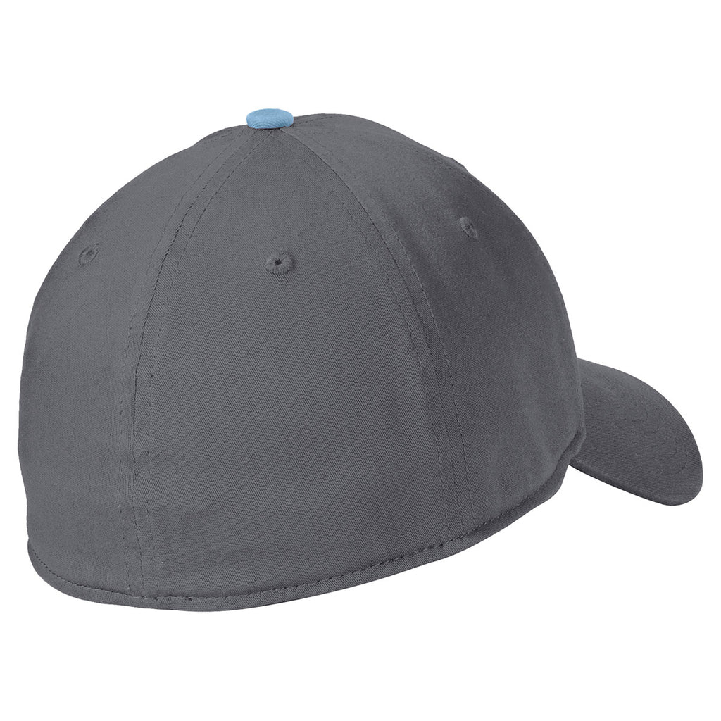 New Era Graphite/Carolina Interception Cap