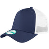 New Era Deep Navy/White Snapback Mesh Back Trucker Cap