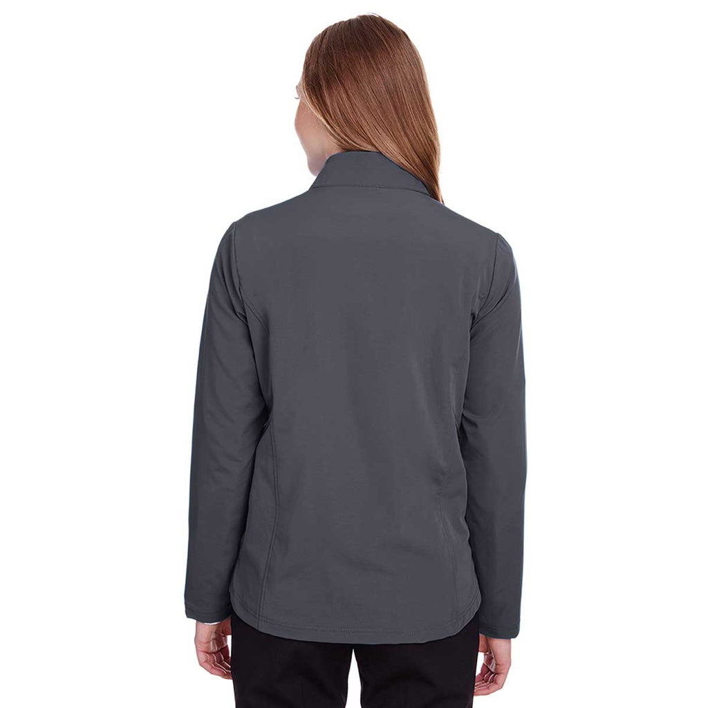 North End Women's Carbon/Black Quest Stretch Quarter-Zip