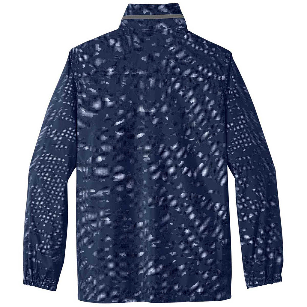 North End Men's Classic Navy/Carbon Rotate Reflective Jacket