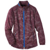 North End Women's Burgundy/Olympic Blue Rotate Reflective Jacket