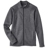 North End Women's Carbon Heather/Black Flux 2.0 Full-Zip Jacket