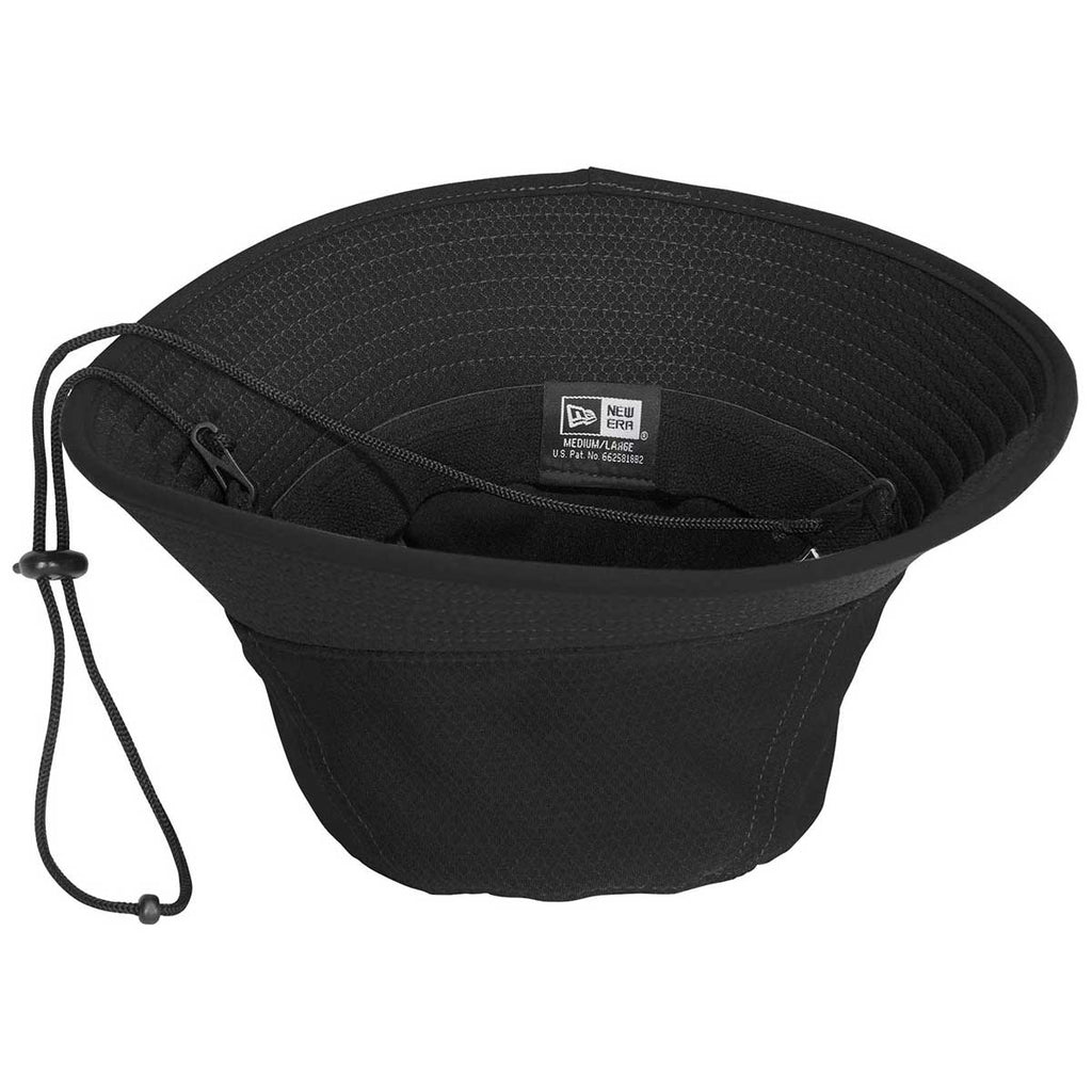 New Era Black Hex Era Bucket Hat