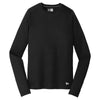 New Era Men's Black Solid Series Performance Long Sleeve Crew