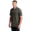 New Era Men's Black Twist Slub Polo