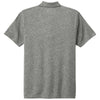 New Era Men's Shadow Grey Twist Slub Polo