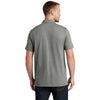 New Era Men's Shadow Grey Twist Slub Polo