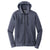 New Era Men's True Navy Heather Tri-Blend Fleece Full Zip Hoodie