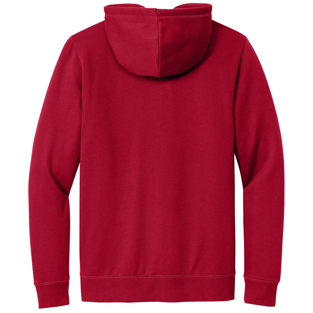 New Era Men's Crimson Comback Fleece Pullover Hoodie