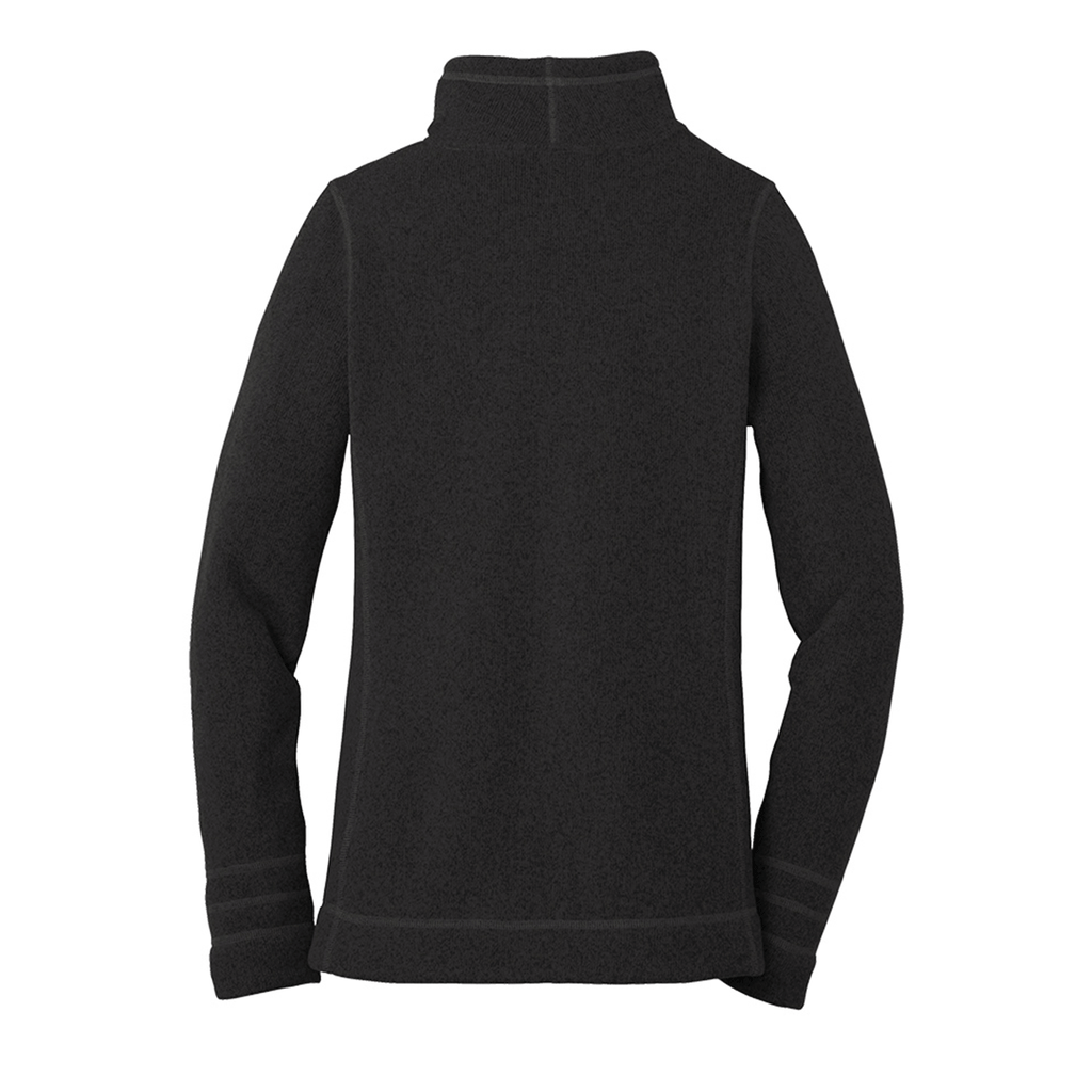 The North Face Women's Black Heather Sweater Fleece Jacket