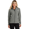 The North Face Women's TNF Medium Grey Heather Glacier Full-Zip Fleece Jacket