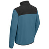 The North Face Men's Shady Blue/ TNF Black Glacier 1/4-Zip Fleece