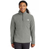 The North Face Men's TNF Medium Grey Heather Glacier 1/4-Zip Fleece