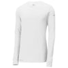 Nike Men's White Dri-FIT Cotton/Poly Long Sleeve Tee