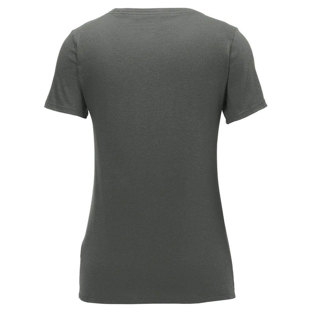 Nike Women's Anthracite Core Cotton Scoop Neck Tee