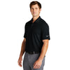 Nike Men's Black Dri-FIT Micro Pique 2.0 Polo