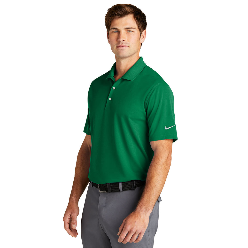 Nike Men's Lucid Green Dri-FIT Micro Pique 2.0 Polo