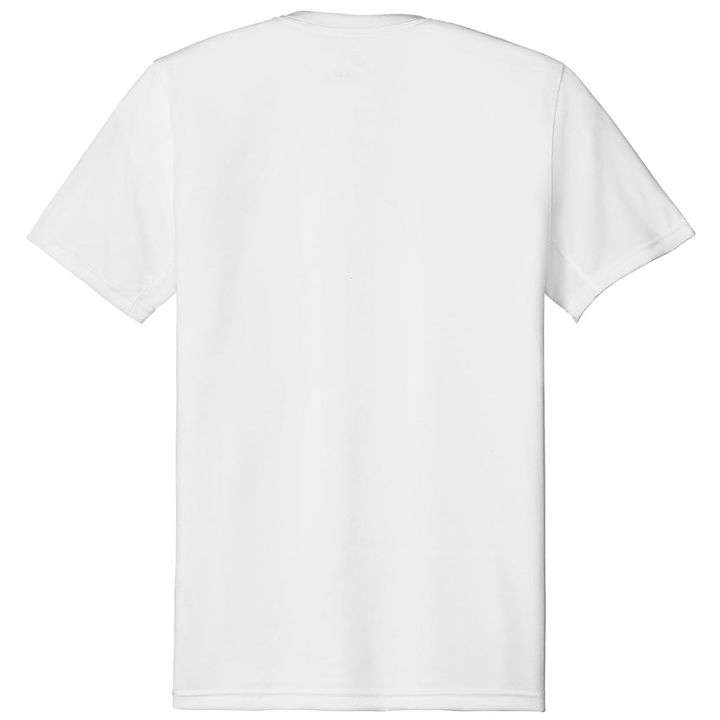 Nike Men's White Swoosh Sleeve rLegend Tee