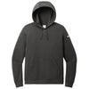 Nike Women's Anthracite Club Fleece Sleeve Swoosh Pullover Hoodie