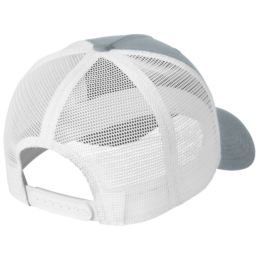 Nike Cool Grey/White Snapback Mesh Trucker Cap