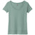 Next Level Women's Stonewash Green Festival Scoop Neck Tee