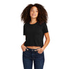 Next Level Women's Black Festival Cali Crop Tee