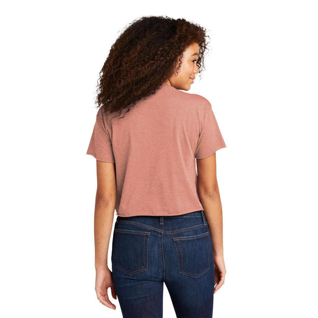 Next Level Women's Desert Pink Festival Cali Crop Tee