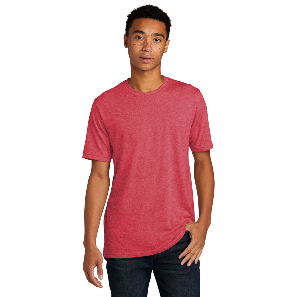 Next Level Unisex Red Poly/Cotton Tee