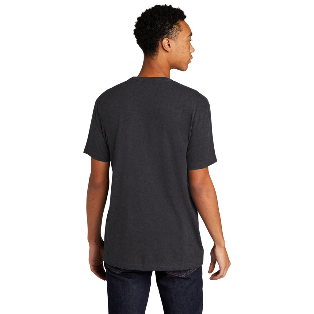 Next Level Unisex Heather Charcoal CVC Sueded Tee