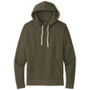 Next Level Unisex Military Green Beach Fleece Pullover Hoodie